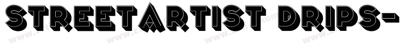 StreetArtist Drips字体转换